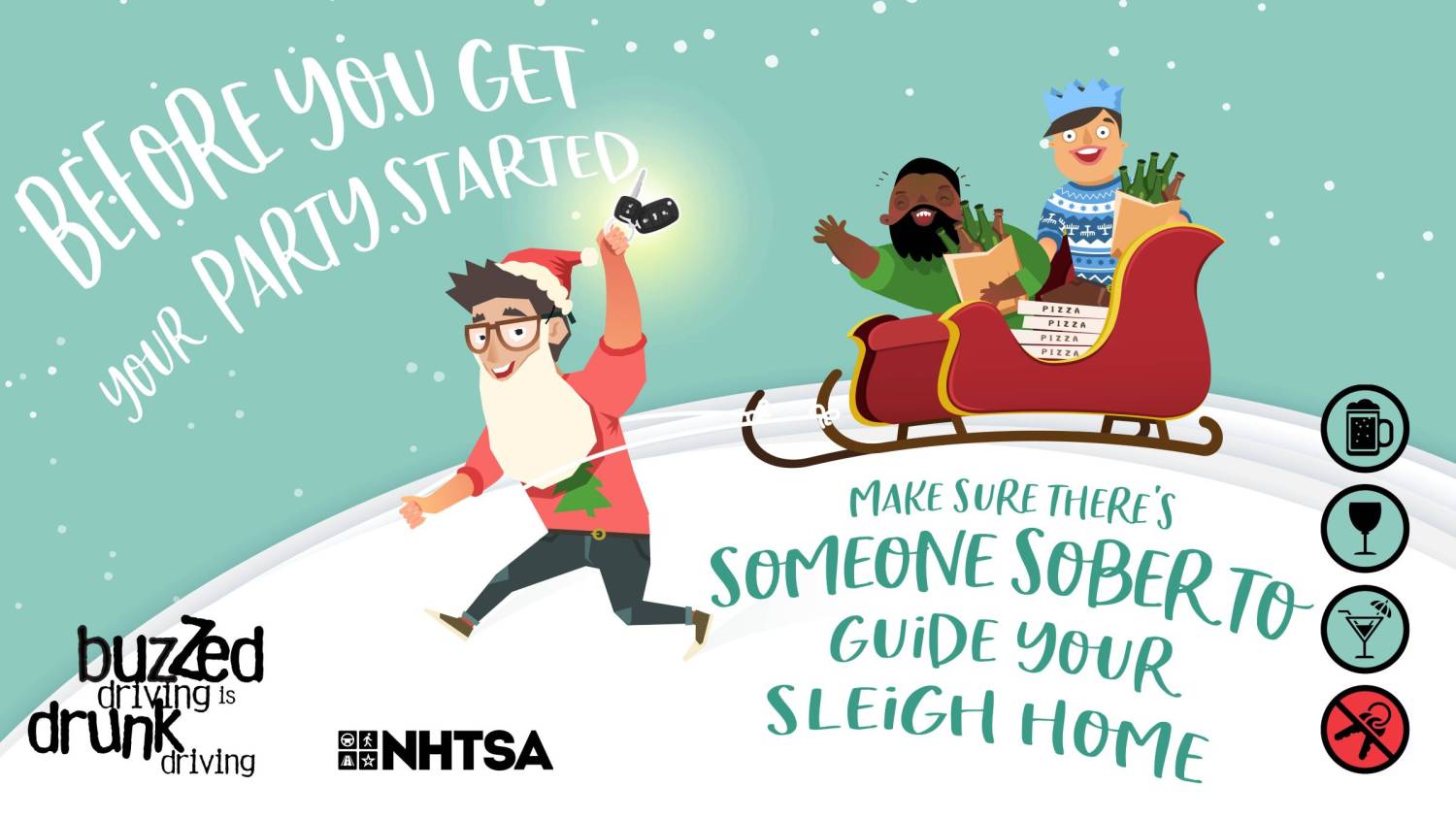 Take the Pledge &quot;To Get There&quot; Safely This Holiday Season