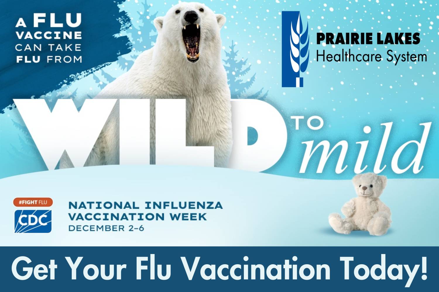 National Influenza Vaccination Week: Dec. 2 through Dec. 6